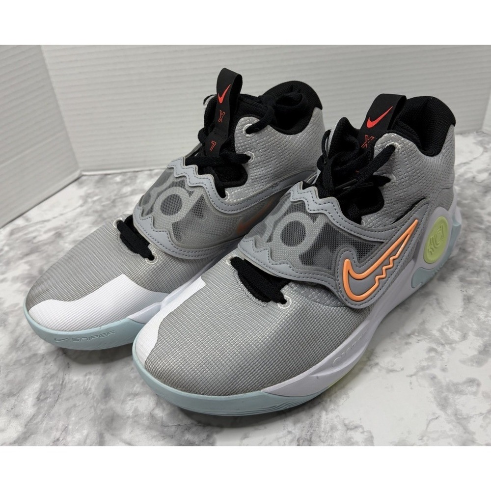 Nike KD Trey 5 X Shoe DD9538-009 Wolf Grey/white Mens Size 11.5 Kevin Durant EUC